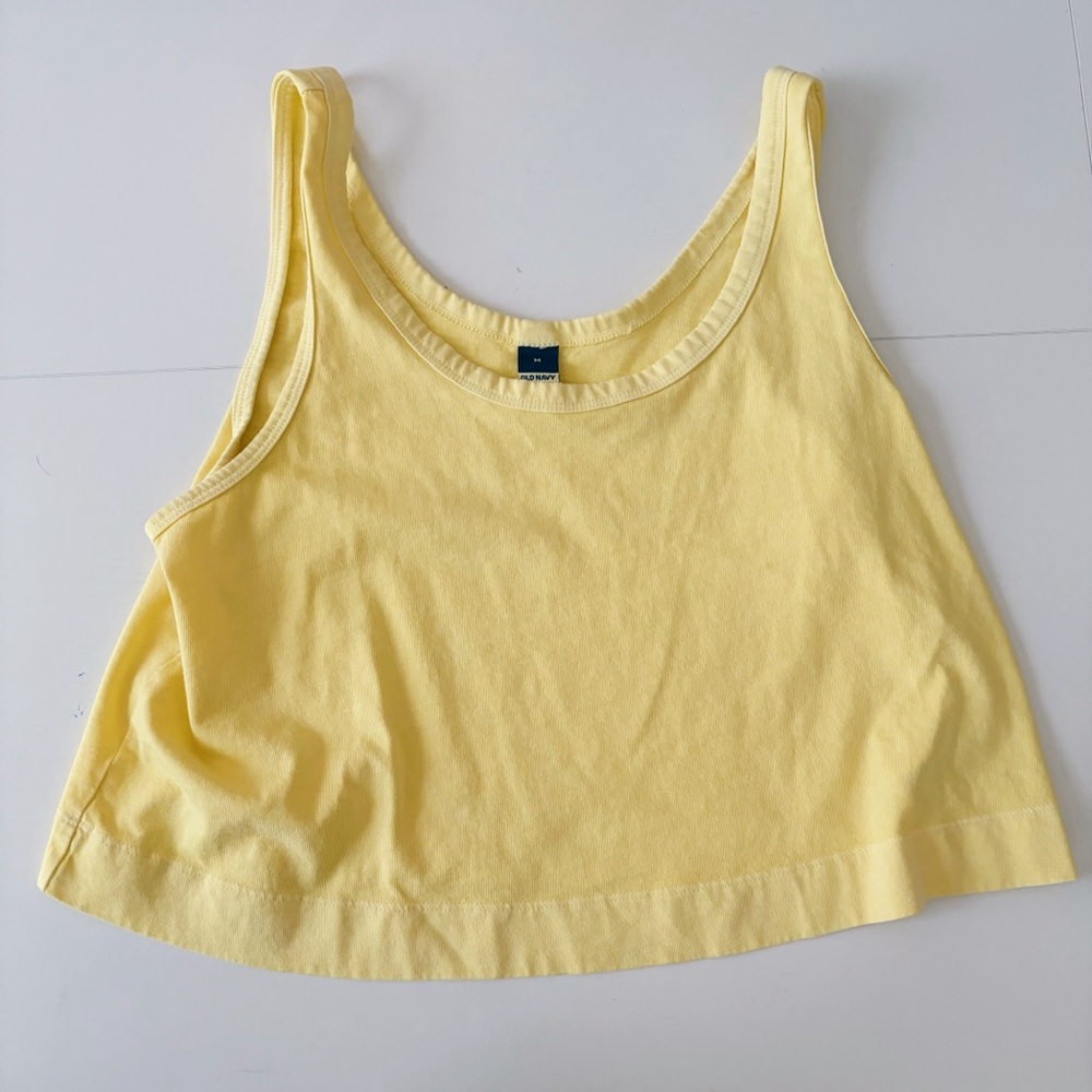 Old Navy Yellow Tank Top
